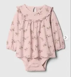 Baby GAP ピンク 花柄 ワンピース カバーオール 冬春秋 70サイズ