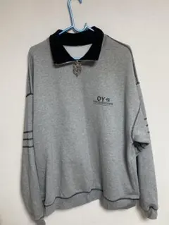 OY 襟付きグレー スウェット 15-22AW