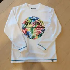 SPALDING 長袖Tシャツ M ホワイト