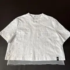 DOUBLE STANDARD CLOTHING ホワイトパールTシャツのサムネイル