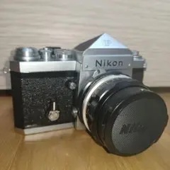 【動作確認済】Nikon F アイレベル 後期型 ＋ レンズ