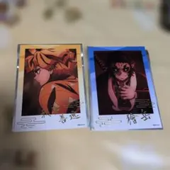 鬼滅の刃　箔押しブロマイド 無限城Ver　獪岳　我妻善逸