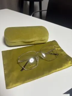 希少GUCCI サングラス GG1434S 001 ゴールド スクエア メタル - メルカリ