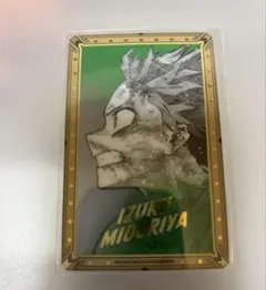 僕のヒーローアカデミア ヒロアカ原画展 緑谷出久 箔押しクリアカードコレクション