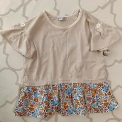 ACOBA フリル付きTシャツ 110サイズのサムネイル