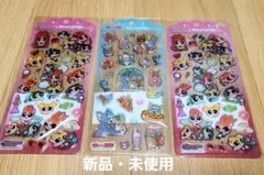 ［新品・未使用］ドロップジェリー シール パワパフ トムジェリ 3枚セット