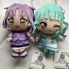 キミとアイドルプリキュア コロっとまんまる プリフェイスぬいぐるみ 2点セット