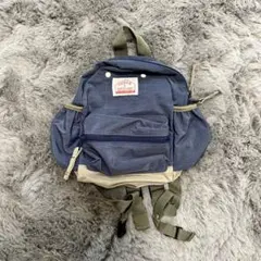 OCEAN & GROUND ネイビーリュックサック　XS