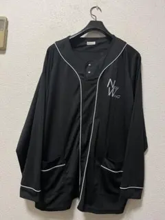 カプセルホテル北欧コラボ　限定色　ニューウイング　館内着　/XXL　ブラック　黒のサムネイル
