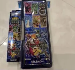 ポケモン　ホログラム　筆箱　鉛筆
