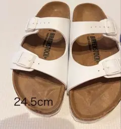 BIRKENSTOCK サンダル ホワイト 24.5cmのサムネイル