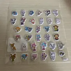 ナルミヤキャラクターズ　ぷっくりシール
