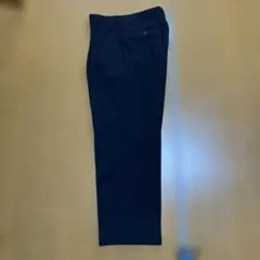 美品！ウエスト82cm、丈96cm、股下68cmスラックス 濃紺 ネイビー