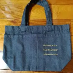 iluminar デニム トートバッグ