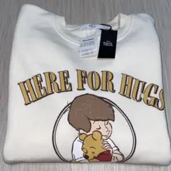 本日限定！特別値下価格！プーさんWinnie the Pooh裏起毛トレーナー