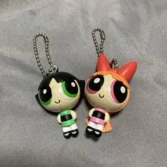 パワーパフガールズフィギュアコレクション　ブロッサム&バターカップ※改造してます