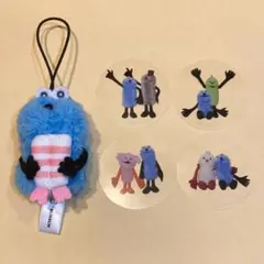 スシロー パペットスンスン コラボ 指人形マスコット クリアピック