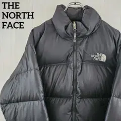 訳あり☆ノースフェイス 700F ヌプシ ダウンジャケット L 刺繍 0159