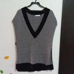 GLOBAL WORK Vネックニットベスト