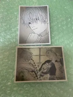 南雲与市 サカモトデイズ展 標的写真風カードセット 坂本太郎 原画展
