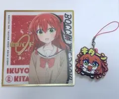 ぼっちざろっく　喜多郁代グッズ　ストラップ　色紙