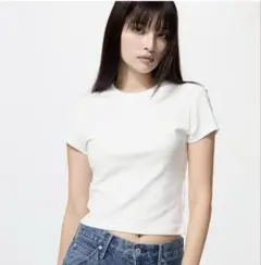 UNIQLOミニT ホワイト L 【新品未使用】のサムネイル