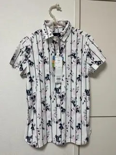 Callaway レディースゴルフウェア 半袖ポロシャツ 花柄 M