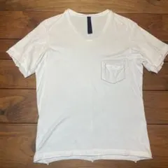 wjk leather pocket-T 白 Sのサムネイル