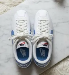 Nike コルテッツ/23.5cm /ホワイト/ブルー スニーカー