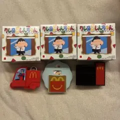 ハッピーセット クレヨンしんちゃん コンプ　アクション仮面　マック　マクド