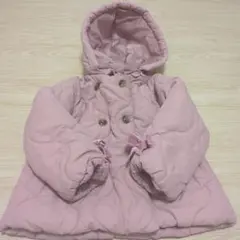セラフ　ピンク 中綿コート サイズ110