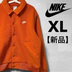 【新品最安値】メンズ ハイパイル フリース コーチ ジャケット XL オレンジ