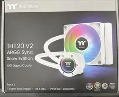 新品未開封　Thermaltake TH120 V2 ARGB Snow