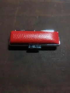 印鑑ケース　赤
