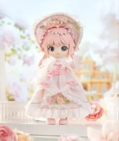 SIMONTOYS アウトフィット 1/12 ドール　フローラ　ドレス　ピンク
