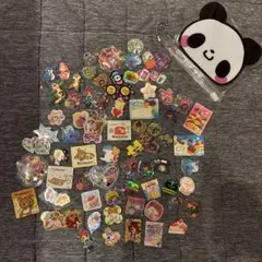 かわいいシールセット パンダの入れ物付き