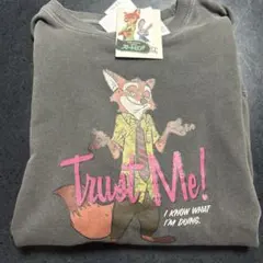 Disney Zootopia ニックワイルド 色褪せデザイントレーナー L男女