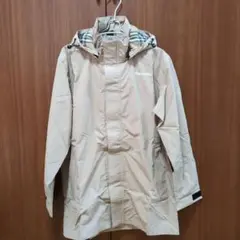 VIKAMAKA レインコート　防水防風　軽量　アウトドア　散歩　ベージュ　XL