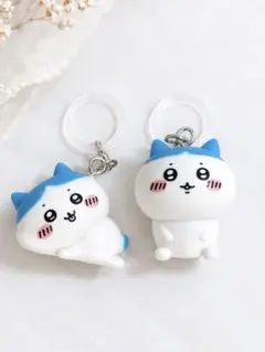 ちいかわ　ハチワレ　めじるしチャーム 2点セット