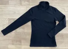 【ユニクロ】ヒートテックウルトラウォーム　黒 タートルネック （S）