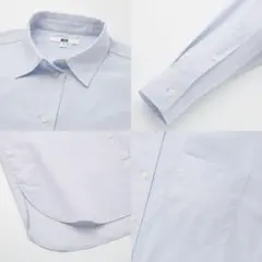 オーバーサイズシャツブルー