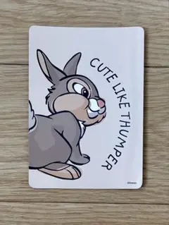 ディズニーストア じゃんけん カード バンビ とんすけ