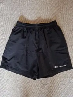チャンピオ　ブラックショートパンツ　インナー付き　トレーニング　陸上　M