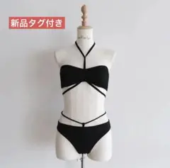 新品☆シールームリン 2way String swim bikini ブラック