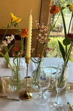 キャンドルホルダー（キャンドルも出品しています）