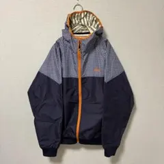 ステューシー　Stüssy チェック柄 フード付き マウンテンパーカー Mのサムネイル
