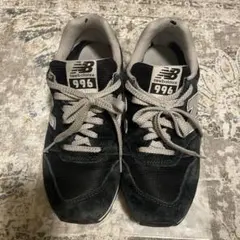 New Balance 996 ブラック/グレー スニーカー