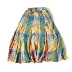 ORVIS インド綿 スカート vintage 