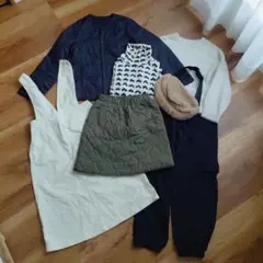 未使用あり！美品 女の子140cm シンプル カジュアル 春服まとめ売り セット