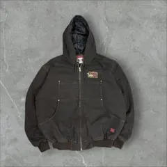 37]カナダ製TOUGH DUCK刺繍 ダック地アクティブジャケットブルゾン古着